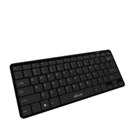 Aikun BT8000 Ultra Flache BT-Tastatur mit Scherenmechanismus, Vollständige Funktion für Multimedia- und Internetsteuerung