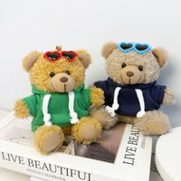 Pendentif Ours en Peluche de Haute Qualité avec Lettre Personnalisée, Breloque de Sac Multicolore pour Détaillants