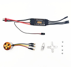 A2212 2450kv động cơ không chổi than 40A <span class=keywords><strong>ESC</strong></span> 2-4S <span class=keywords><strong>RC</strong></span> hệ thống điện <span class=keywords><strong>Combo</strong></span> điện động cơ đẩy Kit cho Drone multirotor FPV UAV cánh cố định - Product Image 2
