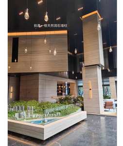 หินขัดสไตล์อิตาเลียนพื้นผิวขัดเงาคุณภาพเยี่ยมดีไซน์ทันสมัยสำหรับวิลล่าสุดหรูดีไซน์กราฟิกในร่ม - Product Image 3