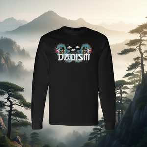 T-shirt à manches longues duisme, design spirituel taoïste, vêtements unisexes - Product Image 3