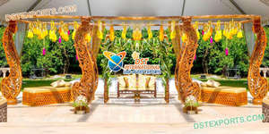 Mandril de elefante de FRP para decoración de boda, pilares de FRP de elefante indio, de diseño srylankan - Product Image 4