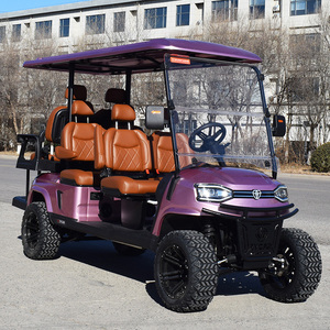 Voiturette de <span class=keywords><strong>golf</strong></span> électrique 6 places à <span class=keywords><strong>prix</strong></span> de gros avec châssis en aluminium, certifiée CE, à vendre - Product Image 2
