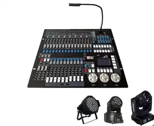 Mixer dj audio profesional pioneer konsol 1024 king kong dmx rgb led pengontrol dj untuk lampu disko