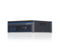 Mini PC de bureau gaming économique AMD 8500B Dual Cores avec 8 ports USB, triple écran, 1 port LAN, compatible Windows/Linux, alimentation 12V DC pour la maison et le bureau