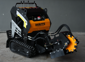 DORITE 20hp 27hp Máquina amoladora hidráulica personalizada Crawler Trituradoras <span class=keywords><strong>De</strong></span> Tocones 12 dientes Gas Remote Stump Grinder - Product Image 2