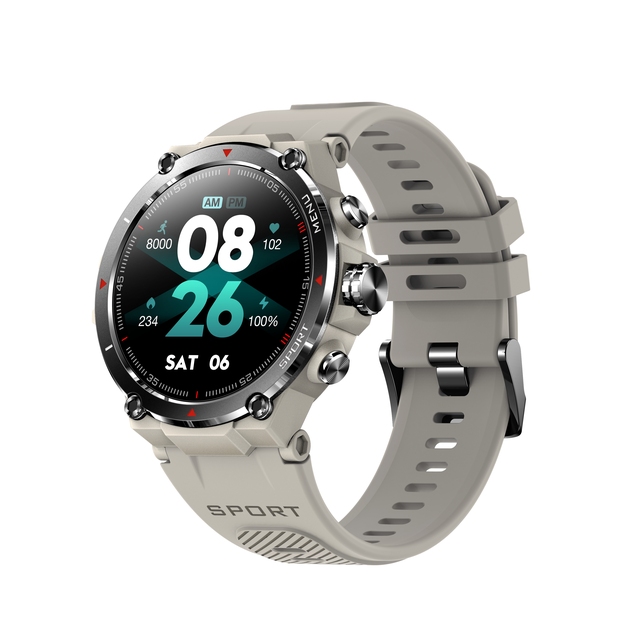 Rugged Sport GPS Smart Watch Waterproof Amoled HD Screen Heart Rate Monitor Smartwatch