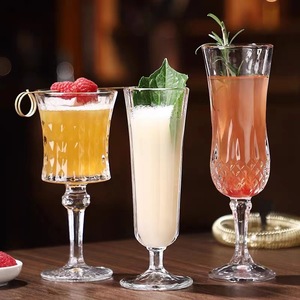 Bicchieri di Alta Qualità per Bevande, Calici <span class=keywords><strong>da</strong></span> Vino, Bicchieri <span class=keywords><strong>da</strong></span> Whisky, Flute <span class=keywords><strong>da</strong></span> <span class=keywords><strong>Champagne</strong></span> con Design a Diamante, Bicchieri per Succhi - Product Image 1