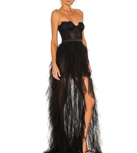 <span class=keywords><strong>Robe</strong></span> plissée en tulle, tenue <span class=keywords><strong>de</strong></span> soirée ravissante pour femme, vêtements <span class=keywords><strong>de</strong></span> haute qualité, vente en gros, nouvelle collection - Product Image 5