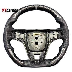 YTcarbon pour Astra J <span class=keywords><strong>OPC</strong></span> <span class=keywords><strong>GTC</strong></span> GS GSI accessoires intérieurs de voiture Style de course volant en Fiber de carbone - Product Image 5