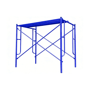 Échafaudage de cadre de porte résistant à la rouille avec capacité de charge sécurisée pour les projets de <span class=keywords><strong>construction</strong></span> en hauteur - Product Image 1