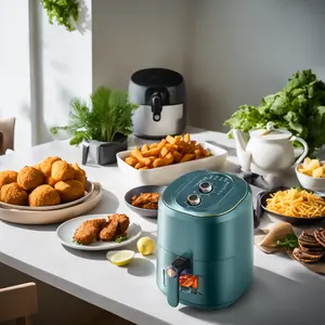Air Fryer Poderoso 1400W Fácil de Cozinhar 80-200F Temp Fry Force 360 Tecnologia cozinha comida rapidamente