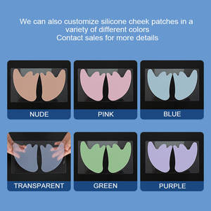 <span class=keywords><strong>Maschere</strong></span> Facciali Riutilizzabili in Silicone Anti-Rughe con Vitamina C e Centella per Fronte e Guance con Infuso di Erbe per la Cura della Pelle - Product Image 2