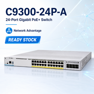 สวิตช์เครือข่ายอีเธอร์เน็ตแบบจัดการได้ C9300-24P-A รุ่น Enterprise 24 พอร์ต PoE+ Gigabit แบบ Stackable - Product Image 5