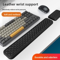 Repose-poignets ergonomique en mousse à mémoire de forme pour clavier et souris avec support de poignet pour utilisation au bureau