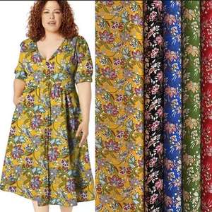 45Sレーヨン生地143cmビスコースプリント織り100レーヨン織り生地衣服生地ドレス用 - Product Image 2