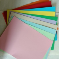 Vente flash - Assortiment de 10 couleurs - 100 feuilles par paquet - 220 g/m² - Papier couleur A4 - Carton Bristol pour travaux manuels