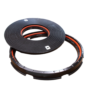 Co 900Mm En124 D400 Harsvezel Luchtdichte Putafdekking Kunststof <span class=keywords><strong>Pvc</strong></span> Putdeksel Met Inspectiegaten - Product Image 3