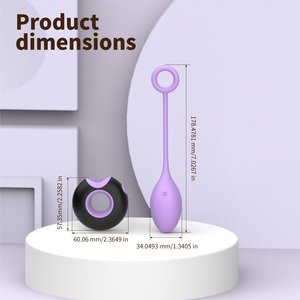 Siliconen Vibrerende Liefde Ei Voor Vrouw Vagina Kut Afstandsbediening Seksspeeltjes Vrouwelijke Plezier Speelgoed Voor <span class=keywords><strong>Sex</strong></span> Spel Paar Bullet vibrator - Product Image 2