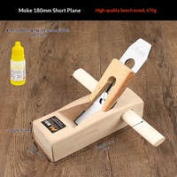 Set Alat Pertukangan Kayu Meike, Planer Dorong Manual untuk Pekerjaan Kayu di Rumah, Planer Kayu Kecil untuk DIY