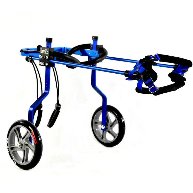 後ろ足の障害犬用の調節可能なペット犬用車椅子小から特大まで2輪