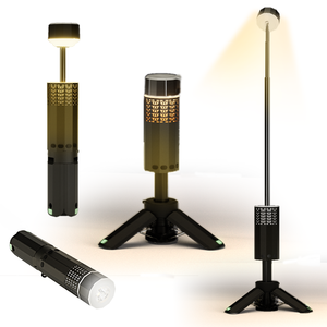 V7 Mini lampe de poche LED, 1100 lumens 10 modes lampe de poche avec