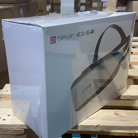 Casque de réalité virtuelle DPVR E3S avec sangle souple et chaise VR Egg - Solution VR de qualité commerciale pour les applications professionnelles