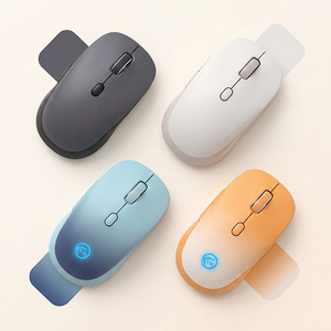 เมาส์ไร้สายบลูทูธแบบคู่ 2.4G เมาส์ออปติคอล เมาส์ตามหลักสรีรศาสตร์แบบชาร์จได้ สำหรับแล็ปท็อปและเดสก์ท็อป - Product Image 3