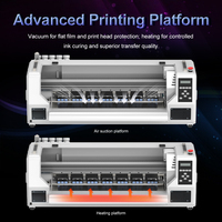 Impresora de Formato Grande de 60 cm con 2 Cabezales de Impresión XP600, Tinta de Pigmento, Película de Transferencia Térmica Digital para Camisetas, Impresora DTF de 24 Pulgadas
