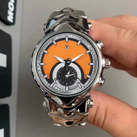 Montre pour homme rétro Alien Judge de style médiéval y2k, tendance, lumière nocturne, calendrier, bracelet en acier, montre à quartz, premium, vente flash