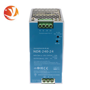 Tout nouveau contrôleur programmable PLC d'alimentation sur rail NSXH Original NDR-240-24 fabriqué en Chine - Product Image 3