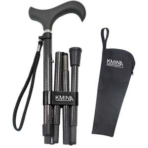 Bastone da Passeggio Pieghevole in Fibra di Carbonio, Bastoni da Passeggio per Anziani KMINA K10018 - Product Image 6