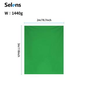Selens Chromakey <span class=keywords><strong>fond</strong></span> tissu vert gris SFC-DB écran de <span class=keywords><strong>toile</strong></span> de <span class=keywords><strong>fond</strong></span> dédié pour la <span class=keywords><strong>photographie</strong></span> et la prise de vue scène photos - Product Image 5