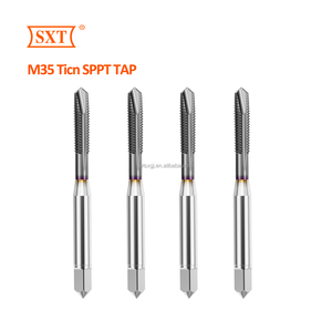 <span class=keywords><strong>Taraud</strong></span> à pointe spirale MINI, tolérance H2, acier rapide, revêtement TICN, tige ronde avec extrémité carrée, tarauds métriques pour taraudage - Product Image 1