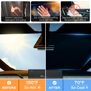 2024 accessoires de voiture <span class=keywords><strong>pare</strong></span>-brise avant <span class=keywords><strong>pare</strong></span>-<span class=keywords><strong>soleil</strong></span> <span class=keywords><strong>pare</strong></span>-<span class=keywords><strong>soleil</strong></span> pour <span class=keywords><strong>Tesla</strong></span> Cybertruck - Product Image 4