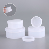 Boîte d'emballage cosmétique industrielle en gros, en plastique blanc, pour échantillons de crème ou pommade, petite boîte de 1 mm d'épaisseur