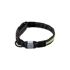 Coleira LED Anti-estrangulamento para Cães Teddy com Fita de Nylon Recarregável e Refletiva, Ecológica para Raças Pequenas e Médias - Product Image 4