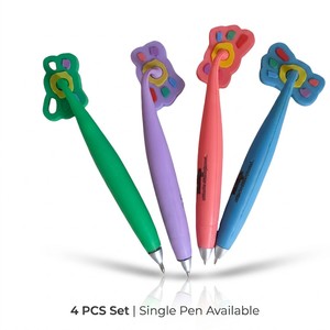 Stylo bille fantaisie Vanco Cloud Paw avec logo personnalisé, fabrication OEM, papeterie Kawaii pastel, cadeau pour enfants, étudiants, école, bureau - Product Image 1