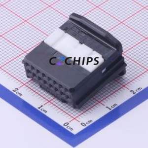 1379665-1 Housing (Wire-to-Board / Wire-to-Wire) P=2.2mm Connector ( Jack Structure: 2x8P )( Pitch: 2.2mm )( Row Spacing: 3mm ) - Product Image 2