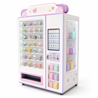 Distributeur automatique de jouets sur le thème de l'aventure fantastique pour figurines miniatures, boîtes mystères et articles de personnage en magasin de détail