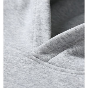 Hochwertiger Pullover 350gsm Übergroßer Hoodie Benutzer definiertes Logo Blank Unisex Schwarz Schwerer Herren Hoodie Hersteller Benutzer definiert - Product Image 3