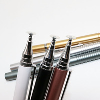Stylet universel 2 en 1 avec stylo à bille stylo à écran tactile compatible sans batterie pour ipad et téléphone portable