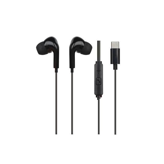 New Usb C Wired Earphones Inline Remote Mic Stereo Sound in Ear Earbuds Custom Logo Oem for Wholesale Dropshipping Reselle