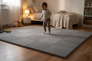 Alfombra <span class=keywords><strong>de</strong></span> Seguridad con Reducción <span class=keywords><strong>de</strong></span> Ruido, Alfombra Acolchada Silenciosa, Baldosas <span class=keywords><strong>de</strong></span> Alfombra para Guardería - Product Image 6