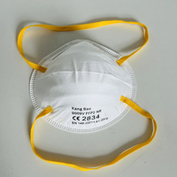 Masque OEM anti-poussière FFP1 avec sangles pour les usines de ciment, masque de sécurité blanc pour le nez, respirateur pour le ponçage et les outils électriques, masque CONE pour les travailleurs