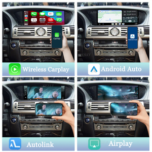 Viknav Compatible con el Sistema Original del Automóvil, Pantalla de 8 Pulgadas con Sistema <span class=keywords><strong>Linux</strong></span> para Lexus <span class=keywords><strong>LS</strong></span> 2007-2022, Apple CarPlay Inalámbrico y Android Auto - Product Image 3