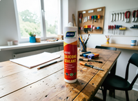 Scellant silicone sans solvant résistant aux UV, très vendu, pour l'installation de meubles de cuisine en MDF, entreprise high-tech