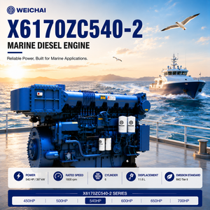 <span class=keywords><strong>Moteur</strong></span> diesel marin en ligne à 6 cylindres WEICHAI série 6170 X6170ZC540-<span class=keywords><strong>2</strong></span> pour navires de service offshore et services de bateaux pilotes - Product Image 1