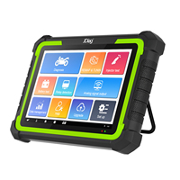 JDiag M400 PRO 8" Scanner de diagnostic moto, outil de reprogrammation ECU, test d'injecteurs, analyseur de batterie pour Yamaha Ducati