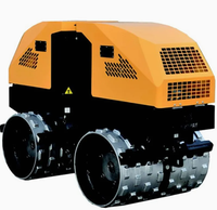 Mini Compacteur Vibratoire pour Sol et Asphalte 1,6 Tonne Rouleau Compresseur Routier Srd016W avec Télécommande à Vendre